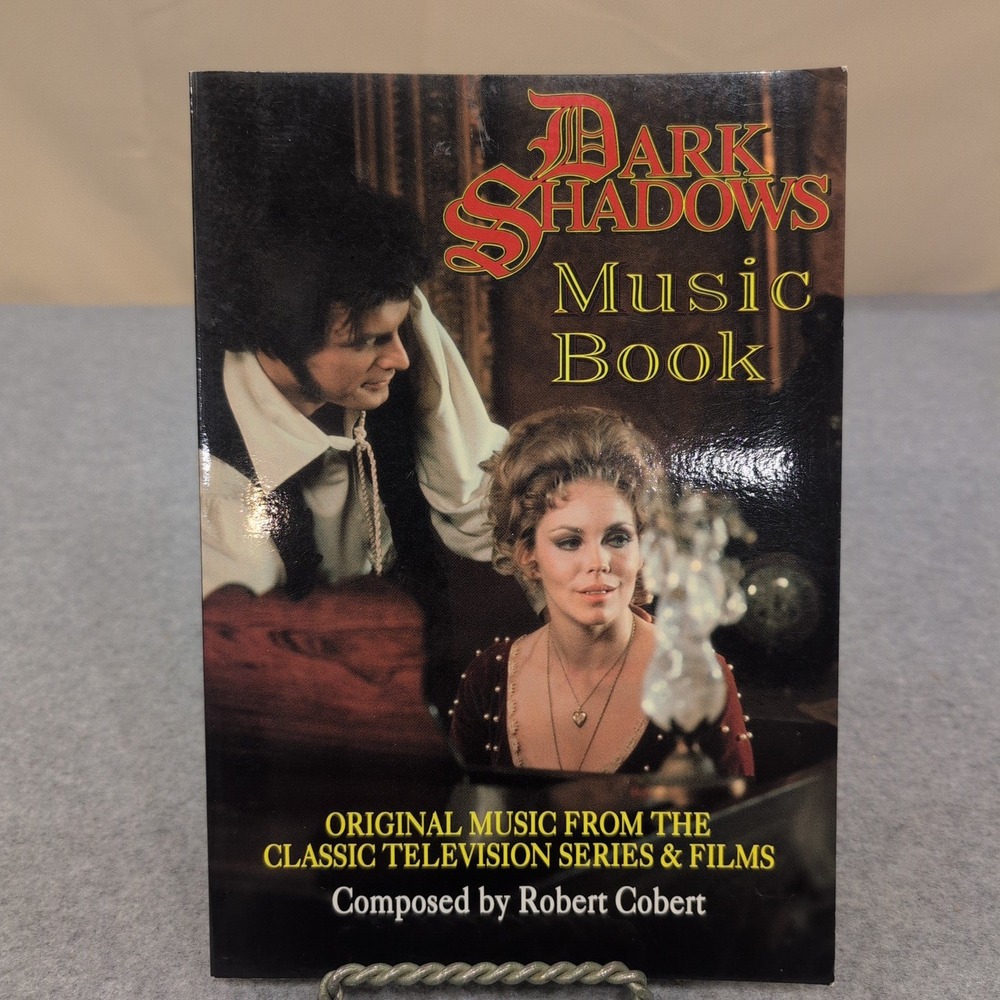 Dark Shadows Music Book Robert Cobert TV Series Film Sheet Music 1996 First Prt - Picture 1 of 3